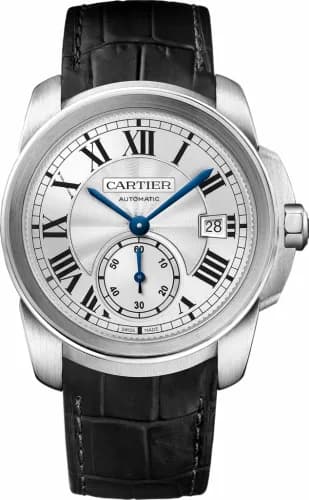 Cartier Calibre de Cartier 38 Stainless Steel / Silver WSCA0003 — фото часов Cartier Calibre de Cartier 38 Stainless Steel / Silver WSCA0003 — фото часов