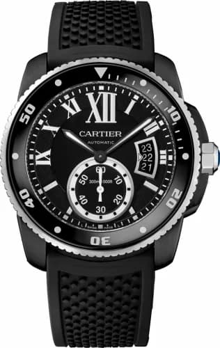 Cartier Calibre de Cartier Diver Carbon WSCA0006 — фото часов Cartier Calibre de Cartier Diver Carbon WSCA0006 — фото часов