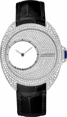 Cartier Clé de Cartier 41 Mysterious Hours Palladium / Diamond HPI00946