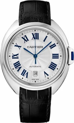 Cartier Clé de Cartier 40 White Gold / Silver WGCL0005 — фото часов Cartier Clé de Cartier 40 White Gold / Silver WGCL0005 — фото часов