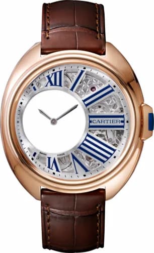 Cartier Clé de Cartier 41 Mysterious Hours Pink Gold WHCL0002