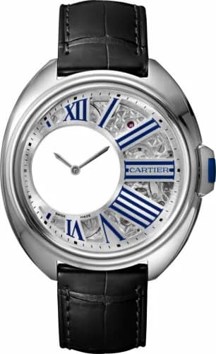 Cartier Clé de Cartier 41 Mysterious Hours Palladium WHCL0003 — фото часов Cartier Clé de Cartier 41 Mysterious Hours Palladium WHCL0003 — фото часов