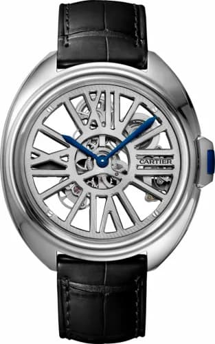 Cartier Clé de Cartier 41 Skeleton Automatic Palladium WHCL0008 — фото часов Cartier Clé de Cartier 41 Skeleton Automatic Palladium WHCL0008 — фото часов
