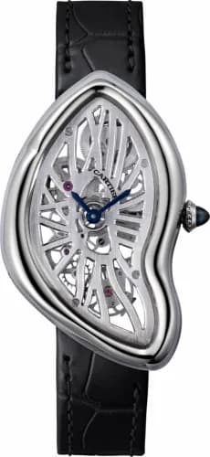 Cartier Crash Skeleton Platinum W7200001 — фото часов Cartier Crash Skeleton Platinum W7200001 — фото часов
