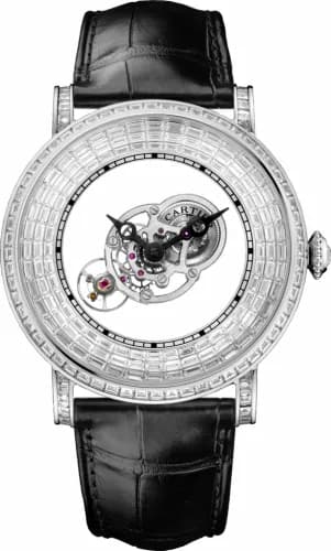 Cartier Rotonde de Cartier Astromystérieux Platinum / Baguette HPI01073 — фото часов Cartier Rotonde de Cartier Astromystérieux Platinum / Baguette HPI01073 — фото часов