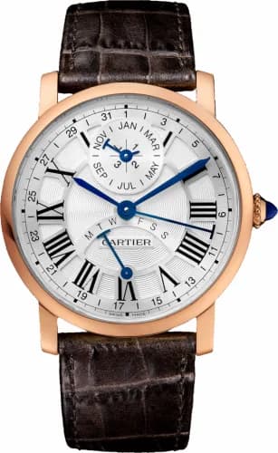 Cartier Rotonde de Cartier Perpetual Calendar Pink Gold / Silver W1556217 — фото часов Cartier Rotonde de Cartier Perpetual Calendar Pink Gold / Silver W1556217 — фото часов