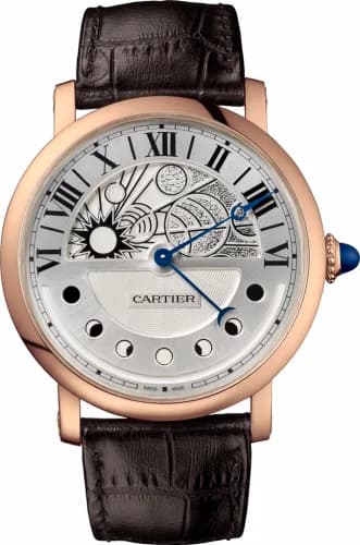 Cartier Rotonde de Cartier 43.5 Day & Night Pink Gold / Silver W1556243 — фото часов Cartier Rotonde de Cartier 43.5 Day & Night Pink Gold / Silver W1556243 — фото часов
