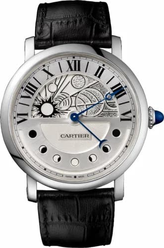 Cartier Rotonde de Cartier 45 Day & Night White Gold / Silver W1556244 — фото часов Cartier Rotonde de Cartier 45 Day & Night White Gold / Silver W1556244 — фото часов