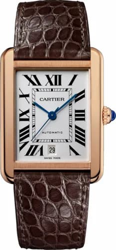 Cartier Tank Solo Automatic Pink Gold W5200026 — фото часов Cartier Tank Solo Automatic Pink Gold W5200026 — фото часов