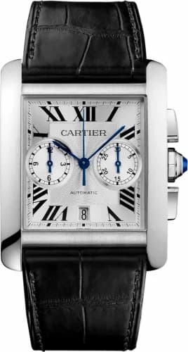 Cartier Tank MC 34.3 Chronograph Stainless Steel / Silver W5330007 — фото часов Cartier Tank MC 34.3 Chronograph Stainless Steel / Silver W5330007 — фото часов