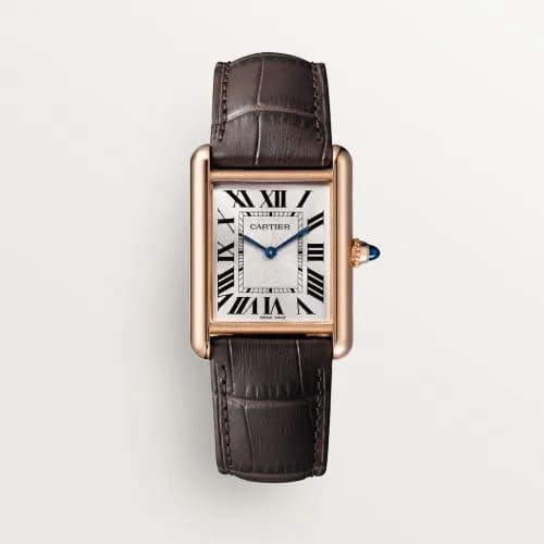 Cartier Tank Louis Cartier Large Manual Rose Gold / Silver WGTA0011 — фото часов Cartier Tank Louis Cartier Large Manual Rose Gold / Silver WGTA0011 — фото часов
