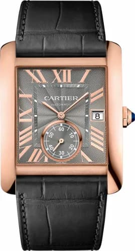 Cartier Tank MC 34.3 Pink Gold / Grey WGTA0014