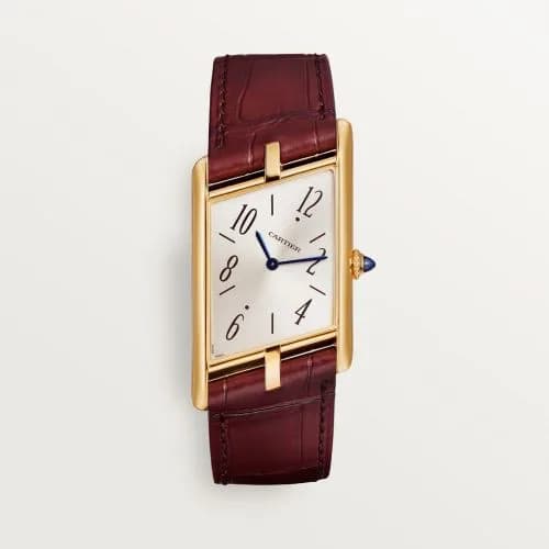 Cartier Tank Asymétrique Yellow Gold / Silver WGTA0044 — фото часов Cartier Tank Asymétrique Yellow Gold / Silver WGTA0044 — фото часов