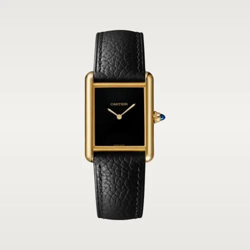 Cartier Tank Louis Cartier Large Manual Yellow Gold / Black WGTA0160 — фото часов Cartier Tank Louis Cartier Large Manual Yellow Gold / Black WGTA0160 — фото часов