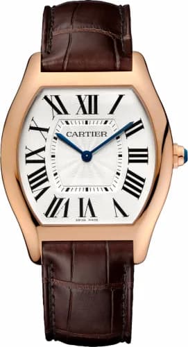 Cartier Tortue Extra Thin Pink Gold / Silver WGTO0002 — фото часов Cartier Tortue Extra Thin Pink Gold / Silver WGTO0002 — фото часов