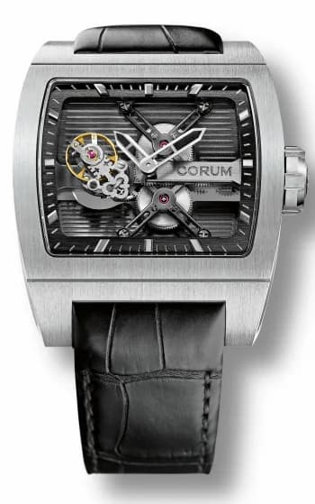 Corum Bridges Ti-Bridge Tourbillon 022.710.04/0F01 0000 022-710-04-0F01 0000 — фото часов Corum Bridges Ti-Bridge Tourbillon 022.710.04/0F01 0000 022-710-04-0F01 0000 — фото часов
