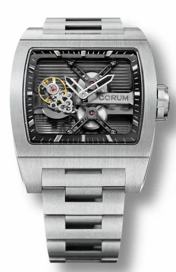 Corum Bridges Ti-Bridge Tourbillon 022.710.04/V250 0000 022-710-04-V250 0000 — фото часов Corum Bridges Ti-Bridge Tourbillon 022.710.04/V250 0000 022-710-04-V250 0000 — фото часов