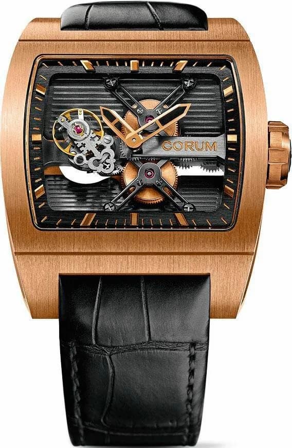 Corum Bridges Ti-Bridge Tourbillon 022.710.55/0F01 0000 022-710-55-0F01 0000 — фото часов Corum Bridges Ti-Bridge Tourbillon 022.710.55/0F01 0000 022-710-55-0F01 0000 — фото часов