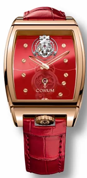 Corum Bridges Golden Tourbillon Panoramique 100.160.55/0F06 0000R 100-160-55-0F06 0000R — фото часов Corum Bridges Golden Tourbillon Panoramique 100.160.55/0F06 0000R 100-160-55-0F06 0000R — фото часов