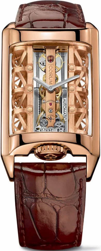 Corum Golden Stream Bridge Automatic B313/03296-313.100.55/OF02 SB01R B313-03296-313-100-55-OF02 SB01R — фото часов Corum Golden Stream Bridge Automatic B313/03296-313.100.55/OF02 SB01R B313-03296-313-100-55-OF02 SB01R — фото часов
