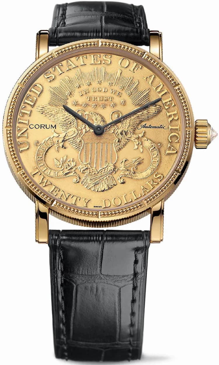 Corum Heritag Coin Watch C293/00831-293.645.56/0001 MU51 C293-00831-293-645-56-0001 MU51 — фото часов Corum Heritag Coin Watch C293/00831-293.645.56/0001 MU51 C293-00831-293-645-56-0001 MU51 — фото часов