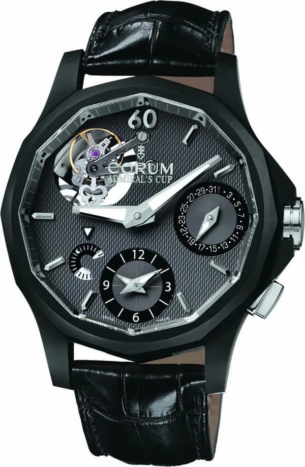 Corum Admiral's Cup Seafender 47 Tourbillon GMT 397.101.18/0001 AK11 397-101-18-0001 AK11 — фото часов Corum Admiral's Cup Seafender 47 Tourbillon GMT 397.101.18/0001 AK11 397-101-18-0001 AK11 — фото часов