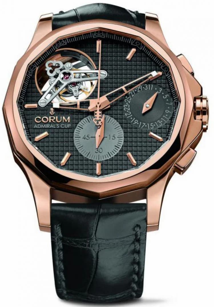 Corum Admiral's Cup Seafender 47 Tourbillon Chronograph 398.550.55/0001 AN10 398-550-55-0001 AN10 — фото часов Corum Admiral's Cup Seafender 47 Tourbillon Chronograph 398.550.55/0001 AN10 398-550-55-0001 AN10 — фото часов