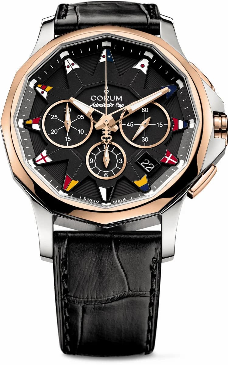 Corum Admiral Legend 42 Chronograph A984/02984-984.101.24/OF01 AN12 A984-02984-984-101-24-OF01 AN12 — фото часов Corum Admiral Legend 42 Chronograph A984/02984-984.101.24/OF01 AN12 A984-02984-984-101-24-OF01 AN12 — фото часов