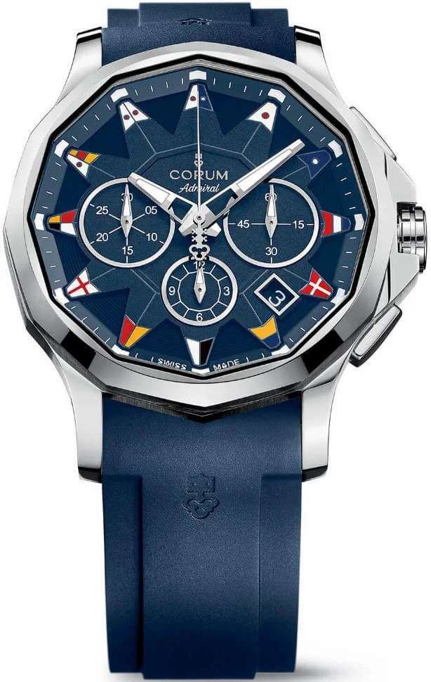 Corum Admiral Legend 42 Chronograph A984/03156-984.101.20/F373 AB12 A984-03156-984-101-20-F373 AB12 — фото часов Corum Admiral Legend 42 Chronograph A984/03156-984.101.20/F373 AB12 A984-03156-984-101-20-F373 AB12 — фото часов