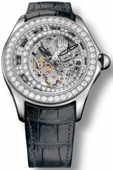 Corum Bubble Bubbliamonds High Jewellery Skeleton L055/02978 L055-02978 — фото часов Corum Bubble Bubbliamonds High Jewellery Skeleton L055/02978 L055-02978 — фото часов