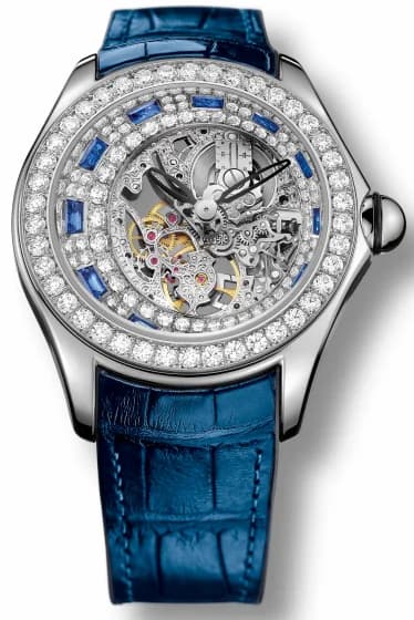 Corum Bubble Bubbliamonds High Jewellery Skeleton L055/02980 L055-02980 — фото часов Corum Bubble Bubbliamonds High Jewellery Skeleton L055/02980 L055-02980 — фото часов