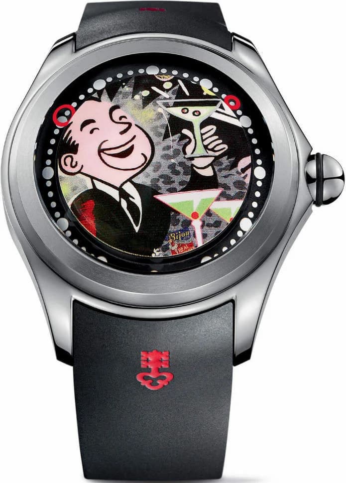 Corum Big Bubble Magical Pop de la Nuez L390/03635-390.101.04/0371 PO01 L390-03635-390-101-04-0371 PO01 — фото часов Corum Big Bubble Magical Pop de la Nuez L390/03635-390.101.04/0371 PO01 L390-03635-390-101-04-0371 PO01 — фото часов