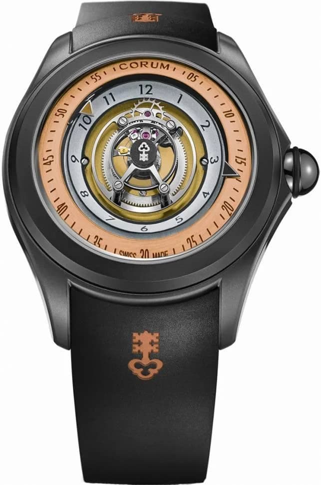 Corum Bubble 47 Central Tourbillon L406/03907-406.102.95/0371 SW04 L406-03907-406-102-95-0371 SW04 — фото часов Corum Bubble 47 Central Tourbillon L406/03907-406.102.95/0371 SW04 L406-03907-406-102-95-0371 SW04 — фото часов