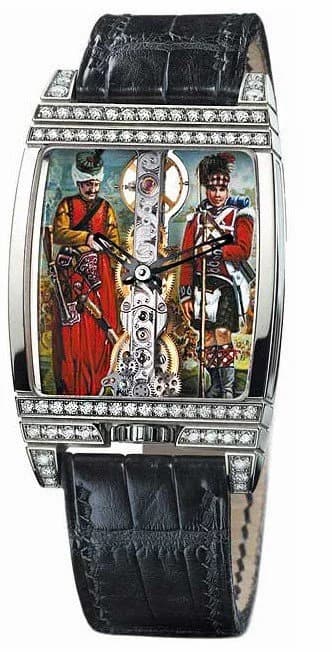 Corum Golden Bridge Napoleon with Diamonds 113.763.69/0081 SOLD 113-763-69-0081 SOLD — фото часов Corum Golden Bridge Napoleon with Diamonds 113.763.69/0081 SOLD 113-763-69-0081 SOLD — фото часов