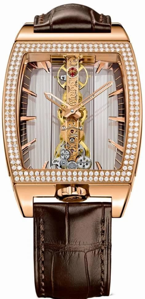 Corum Golden Bridge Classic Rose Gold Diamonds B113/01617-113.167.85/0002 GL10R B113-01617-113-167-85-0002 GL10R — фото часов Corum Golden Bridge Classic Rose Gold Diamonds B113/01617-113.167.85/0002 GL10R B113-01617-113-167-85-0002 GL10R — фото часов
