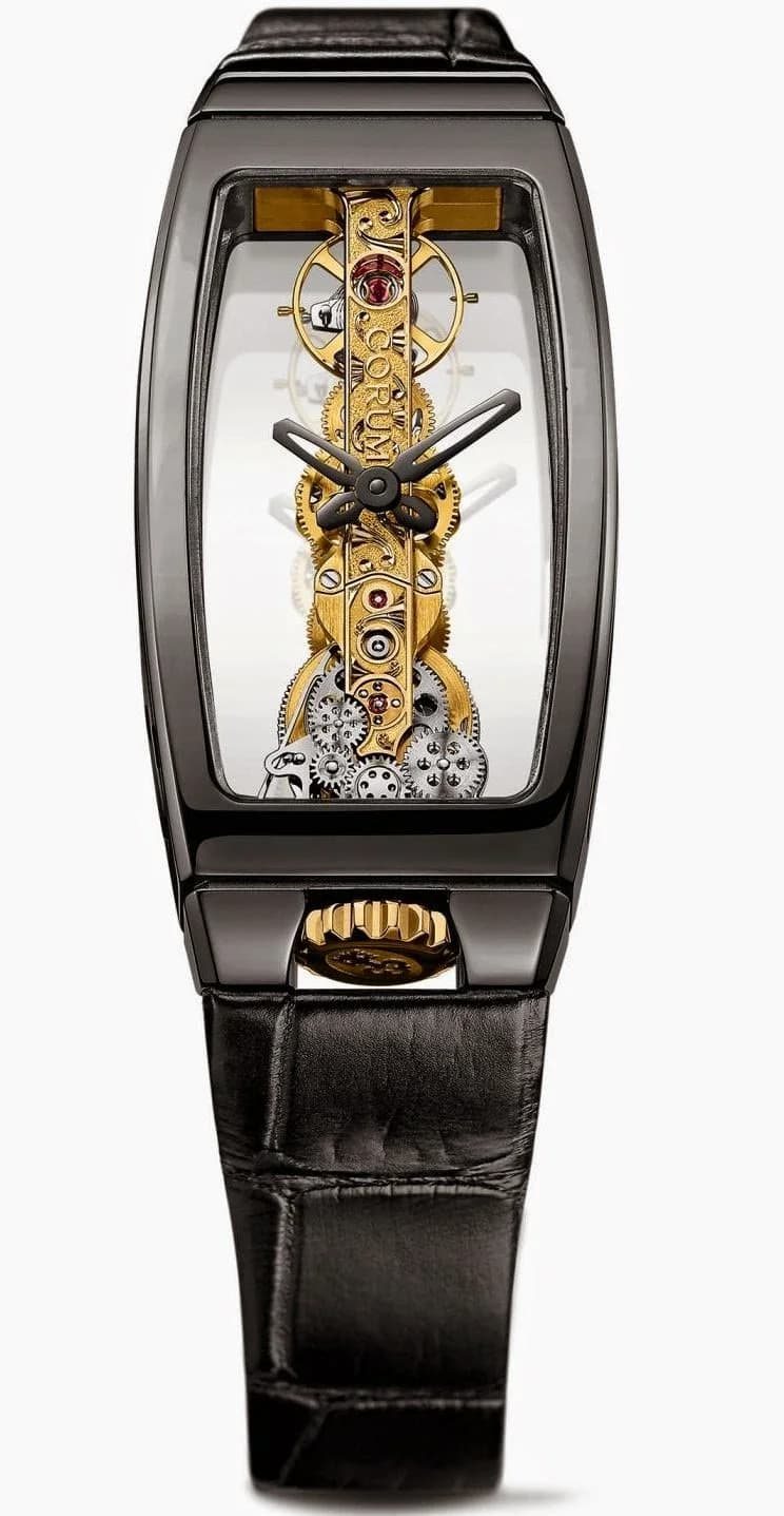 Corum Miss Golden Bridge Ceramic B113/02624 - 113.110.15/0001 0000J B113-02624 - 113-110-15-0001 0000J — фото часов Corum Miss Golden Bridge Ceramic B113/02624 - 113.110.15/0001 0000J B113-02624 - 113-110-15-0001 0000J — фото часов