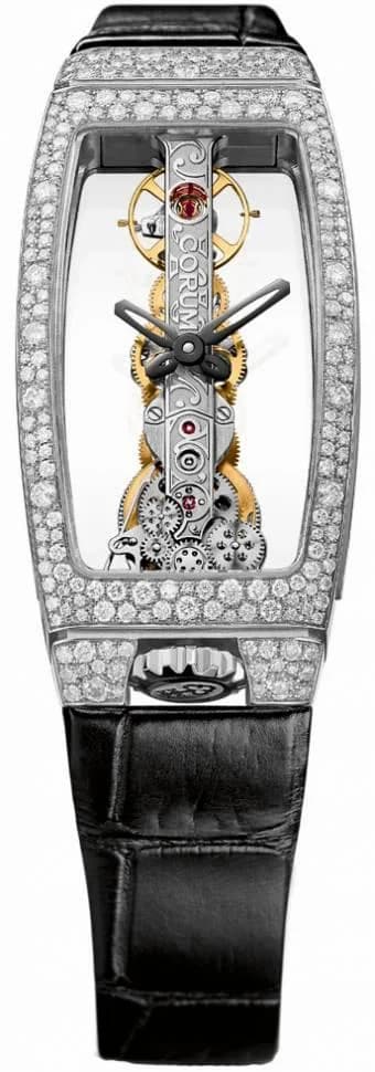 Corum Golden Bridge Miss White Gold Snow-set B113/03844-113.249.69/0001 0000 B113-03844-113-249-69-0001 0000 — фото часов Corum Golden Bridge Miss White Gold Snow-set B113/03844-113.249.69/0001 0000 B113-03844-113-249-69-0001 0000 — фото часов
