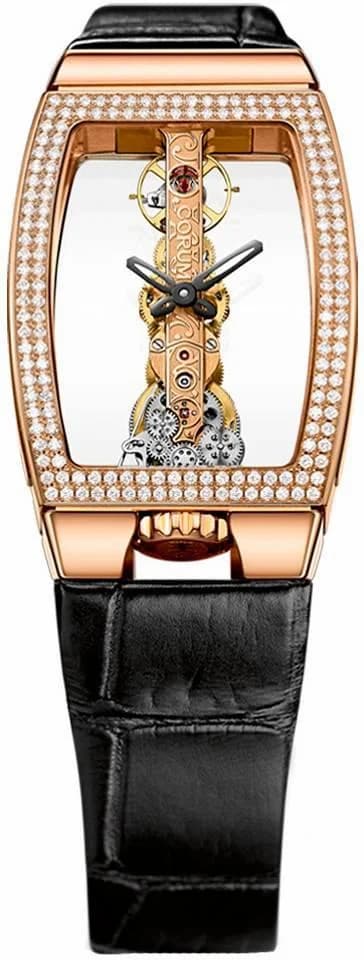 Corum Golden Bridge Miss Rose Gold Diamonds B113/03847-113.222.85/0001 0000 B113-03847-113-222-85-0001 0000 — фото часов Corum Golden Bridge Miss Rose Gold Diamonds B113/03847-113.222.85/0001 0000 B113-03847-113-222-85-0001 0000 — фото часов