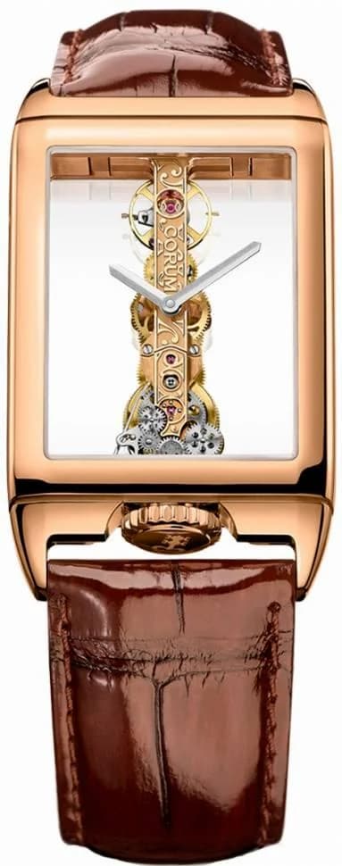 Corum Golden Bridge Rectangle Rose Gold B113/04145-113.050.55/0F02 0000R B113-04145-113-050-55-0F02 0000R — фото часов Corum Golden Bridge Rectangle Rose Gold B113/04145-113.050.55/0F02 0000R B113-04145-113-050-55-0F02 0000R — фото часов