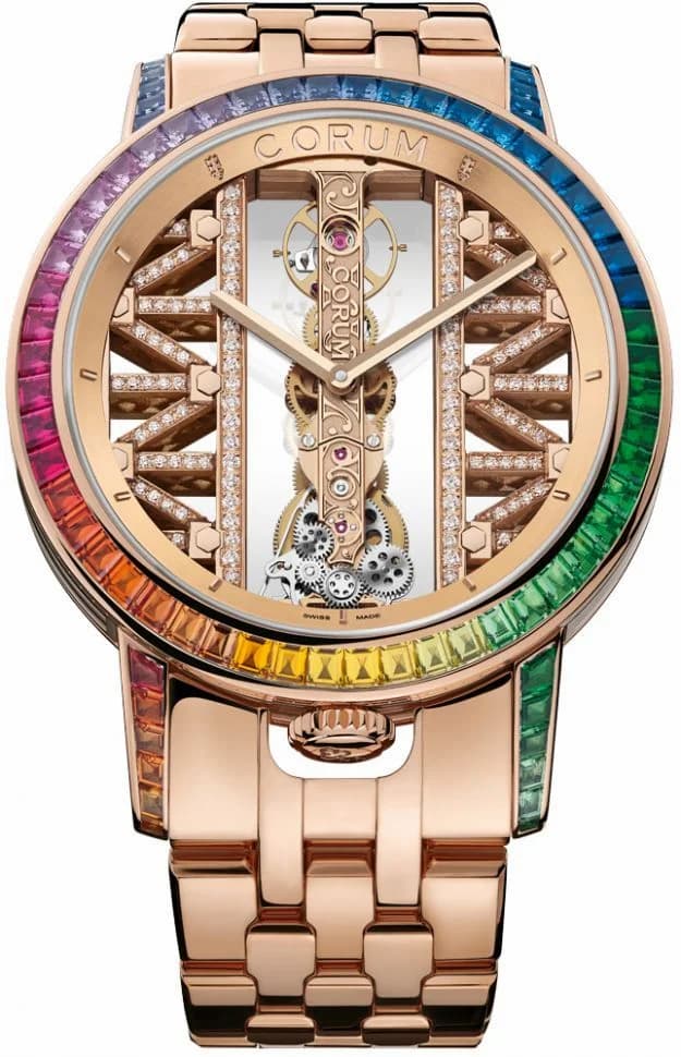 Corum Golden Bridge 43 Rose Gold Baguette B113/04454 B113-04454 — фото часов Corum Golden Bridge 43 Rose Gold Baguette B113/04454 B113-04454 — фото часов