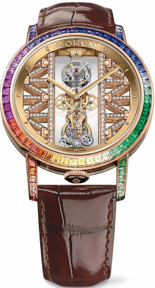 Corum Golden Bridge Round 43 Tourbillon B213/03336-213.991.85/0F02 GG85R B213-03336-213-991-85-0F02 GG85R — фото часов Corum Golden Bridge Round 43 Tourbillon B213/03336-213.991.85/0F02 GG85R B213-03336-213-991-85-0F02 GG85R — фото часов