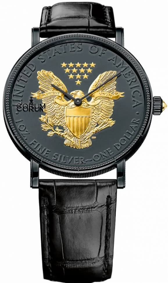 Corum Heritage Coin Watch C082/03956-082.647.41/0001 МУ29 C082-03956-082-647-41-0001 МУ29 — фото часов Corum Heritage Coin Watch C082/03956-082.647.41/0001 МУ29 C082-03956-082-647-41-0001 МУ29 — фото часов