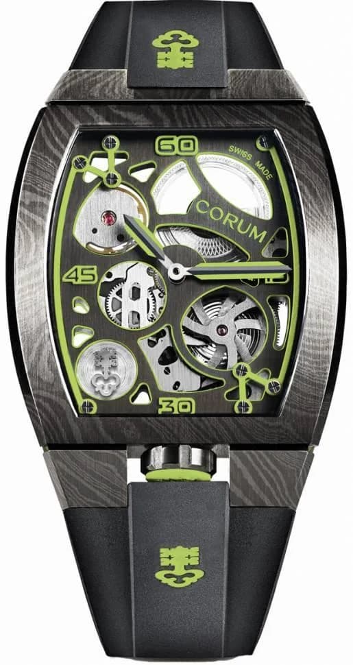 Corum Lab 01 Damascus Steel Z410/03954-410.100.43/F371 AV01 Z410-03954-410-100-43-F371 AV01