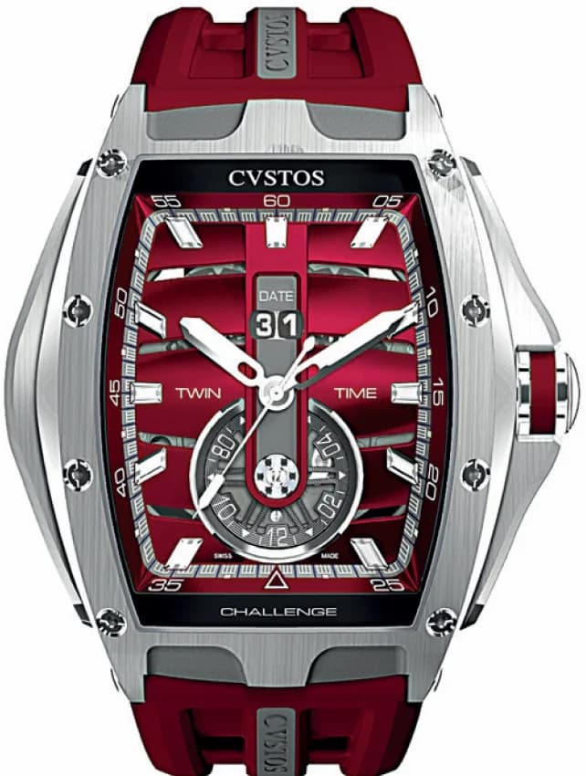 Cvstos Cvstos Hour Minute Seconde Challenge Twin-time Steel A01108.4108001 A01108-4108001 — фото часов Cvstos Cvstos Hour Minute Seconde Challenge Twin-time Steel A01108.4108001 A01108-4108001 — фото часов