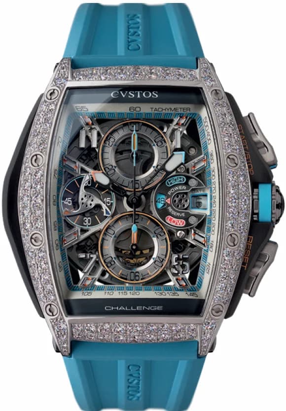 Cvstos Cvstos Challenge III Chrono Steel 2 Row Diamonds B00107.4102003 B00107-4102003 — фото часов Cvstos Cvstos Challenge III Chrono Steel 2 Row Diamonds B00107.4102003 B00107-4102003 — фото часов
