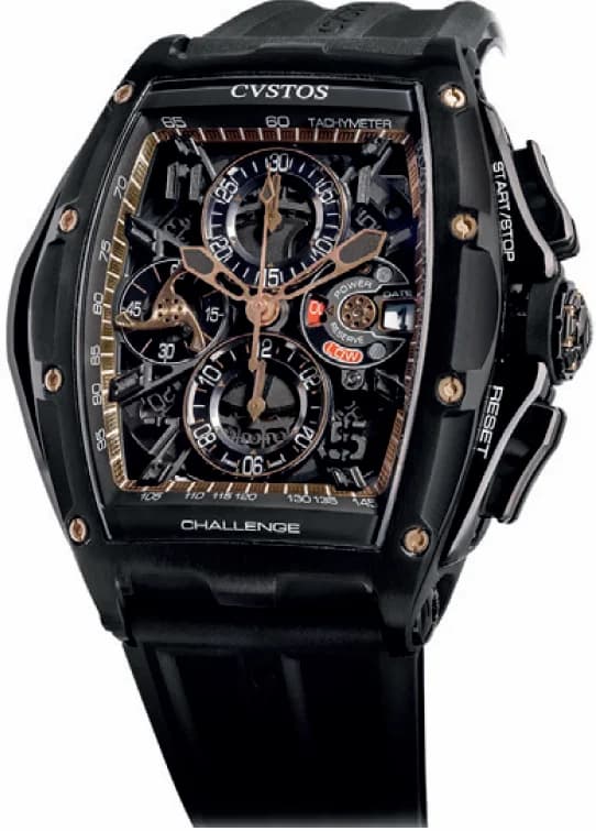 Cvstos Cvstos Challenge III Chrono Black Steel B00107.4102005 B00107-4102005 — фото часов Cvstos Cvstos Challenge III Chrono Black Steel B00107.4102005 B00107-4102005 — фото часов