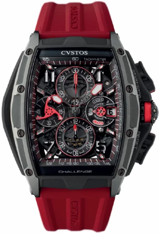 Cvstos Cvstos Challenge III Chrono Black Titanium B00107.4172001 B00107-4172001 — фото часов Cvstos Cvstos Challenge III Chrono Black Titanium B00107.4172001 B00107-4172001 — фото часов