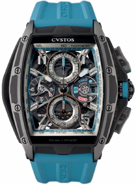 Cvstos Cvstos Challenge III Chrono Black Titanium B00107.4176001 B00107-4176001 — фото часов Cvstos Cvstos Challenge III Chrono Black Titanium B00107.4176001 B00107-4176001 — фото часов
