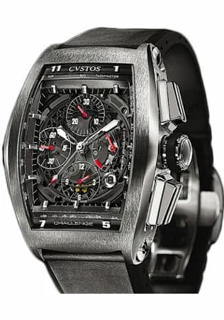 Cvstos Cvstos Challenge Chrono Black Steel C C BC S YH — фото часов Cvstos Cvstos Challenge Chrono Black Steel C C BC S YH — фото часов
