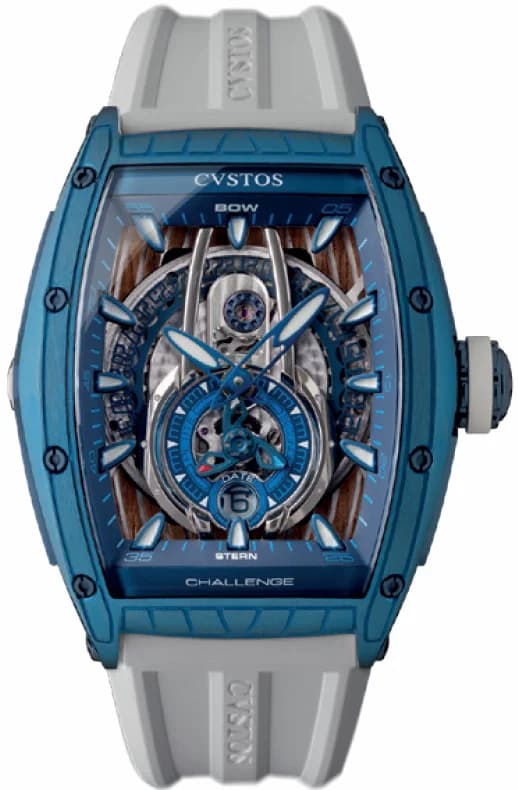 Cvstos Cvstos Hour Minute Seconde Challenge Sealiner PS Skyblue Steel C00103.4106003 C00103-4106003 — фото часов Cvstos Cvstos Hour Minute Seconde Challenge Sealiner PS Skyblue Steel C00103.4106003 C00103-4106003 — фото часов